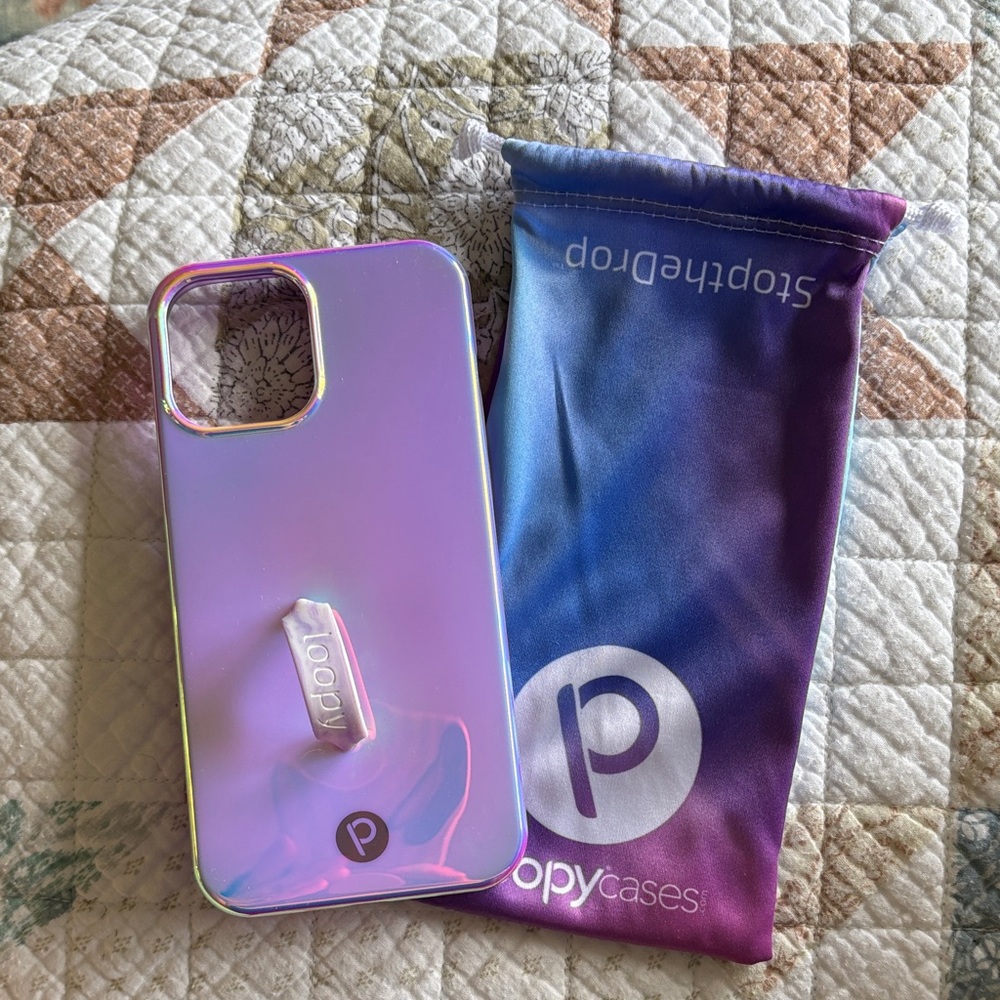 Purple Iridescent Phone Case 12 Pro Max